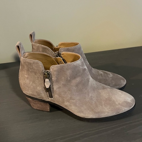 VIONIC Cecily Waterproof Suede Booties - Picture 6 of 12